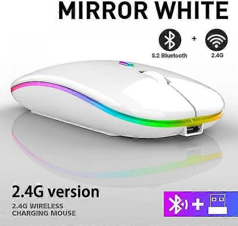 Bluetooth Wireless Usb Rechargeable Rgb Mouse