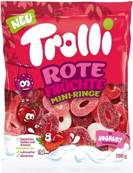Rote Früchte Mini-Ringe
