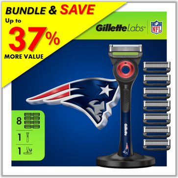 Gillette labs razor Procter & Gamble Exclusive Gillette Labs Patriots Gameday Razor Bundle