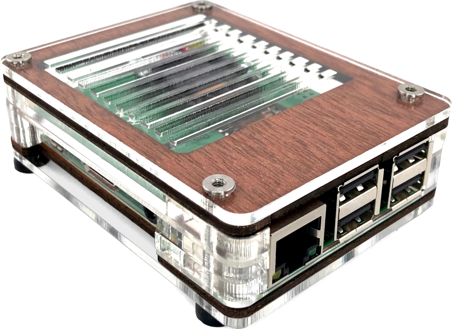 C4Labs Case Kit For Raspberry Pi 4b 3b+ Poe Hat