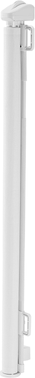Retractable baby gate KffKff Retractable Baby Gate Expands 72.8 Inches