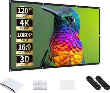 120-Inch Projector Screen