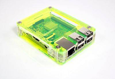 Zebra Case For Raspberry Pi3b Pi 3 Pi2 Laser Lime