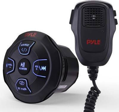 Marine stereo system Pyle Marine Bluetooth Receiver Microphone Kit