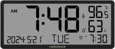 Digital clock RadioShack Digital Table Clock
