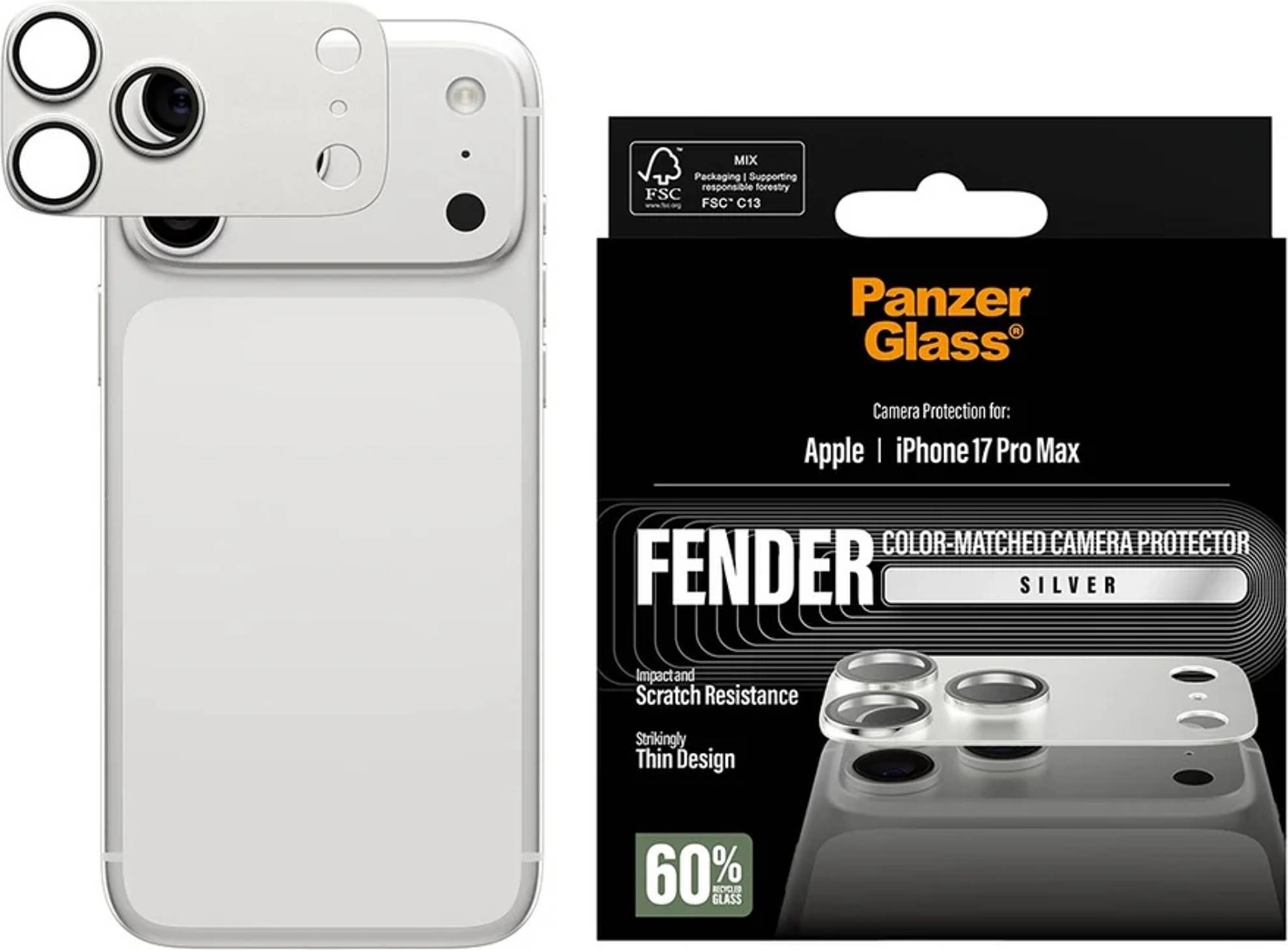 iPhone 17 Pro Max Fender Camera Protector