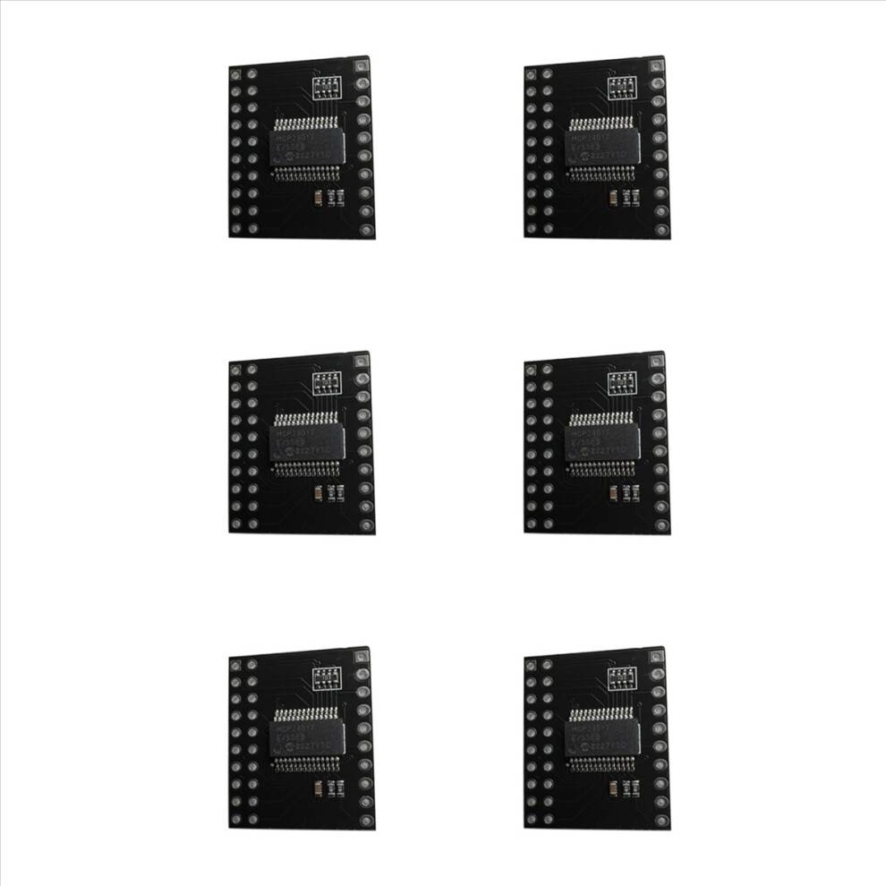 6Pcs MCP23017 Serial Interface Module