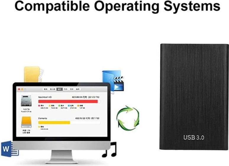 Spactz 2.5 Inch Portable Hard Disk Box