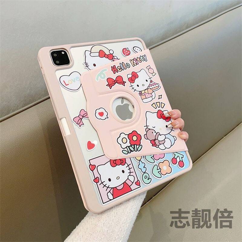 Hello Kitty Acrylic Tablet Cover 10.2 Inch