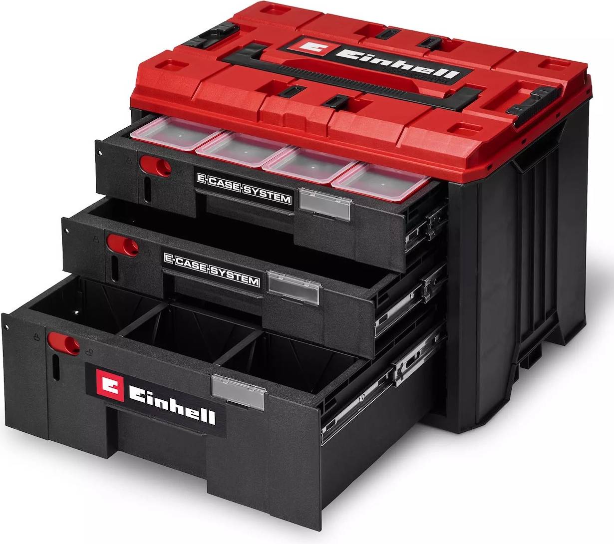 Stackable Toolbox With Drawers Carrying Case