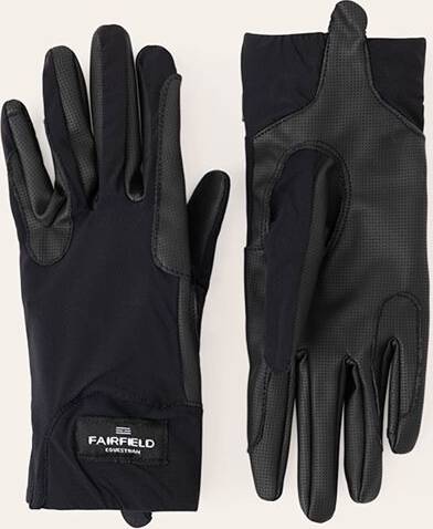 Fairfield Ridehandsker Bitty Cool Lycra - Sort