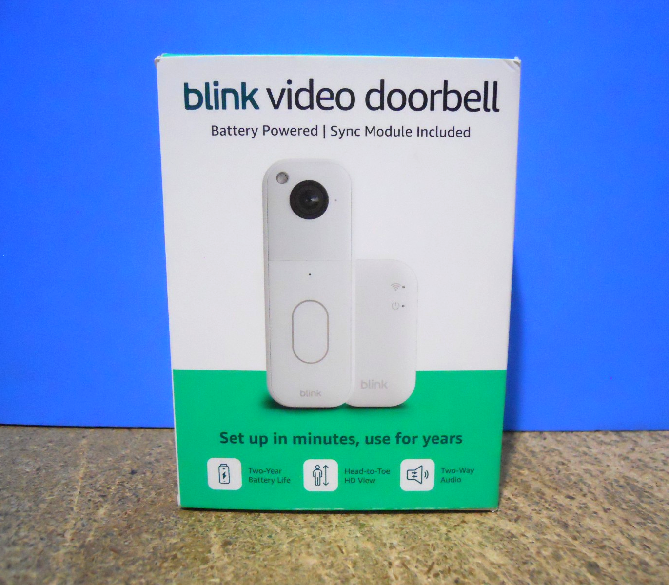 Video doorbell Blink Video Doorbell 2nd Gen With Sync Module Core