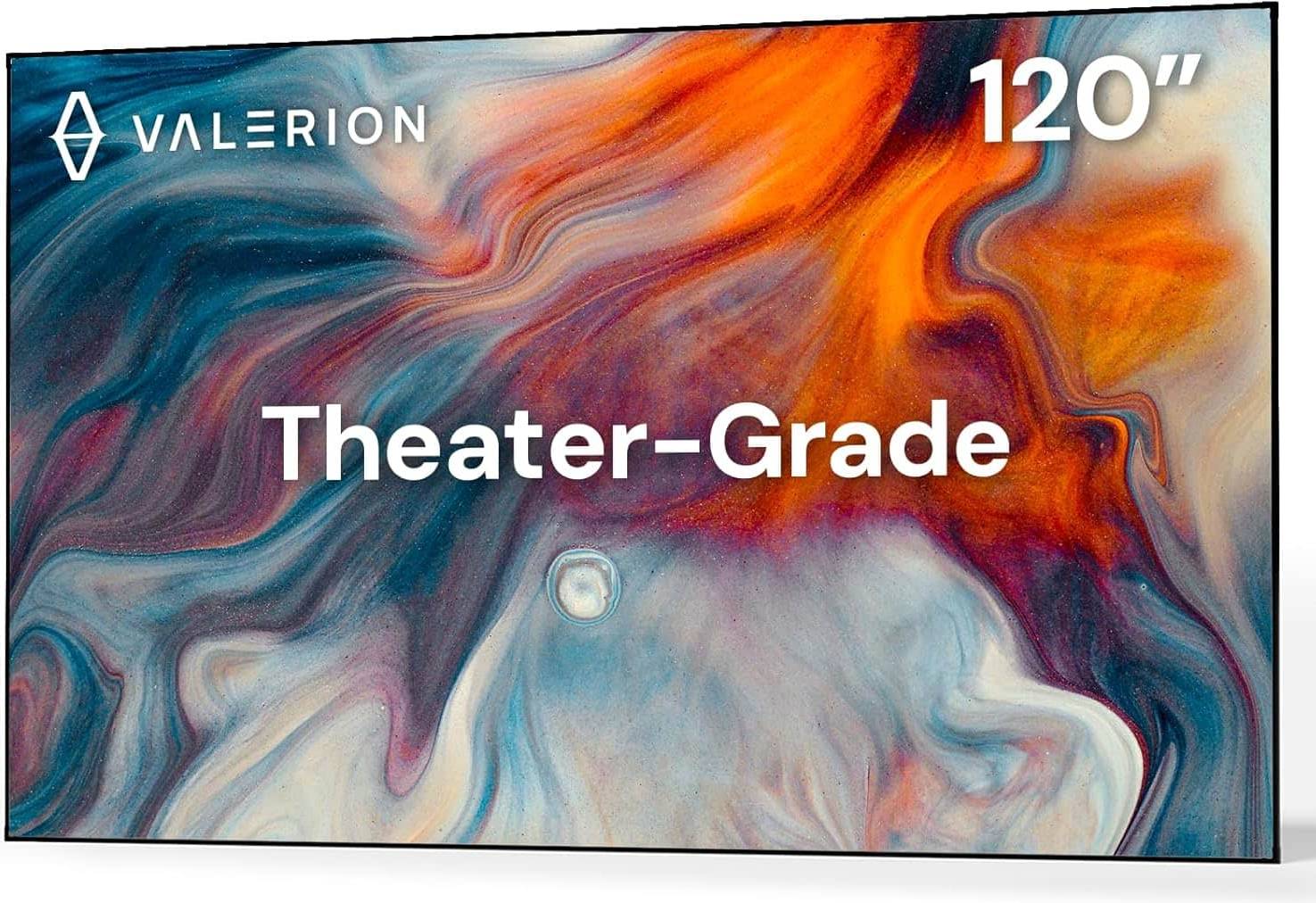 120 inch projector screen 120-Inch Fixed Frame Projector Screen