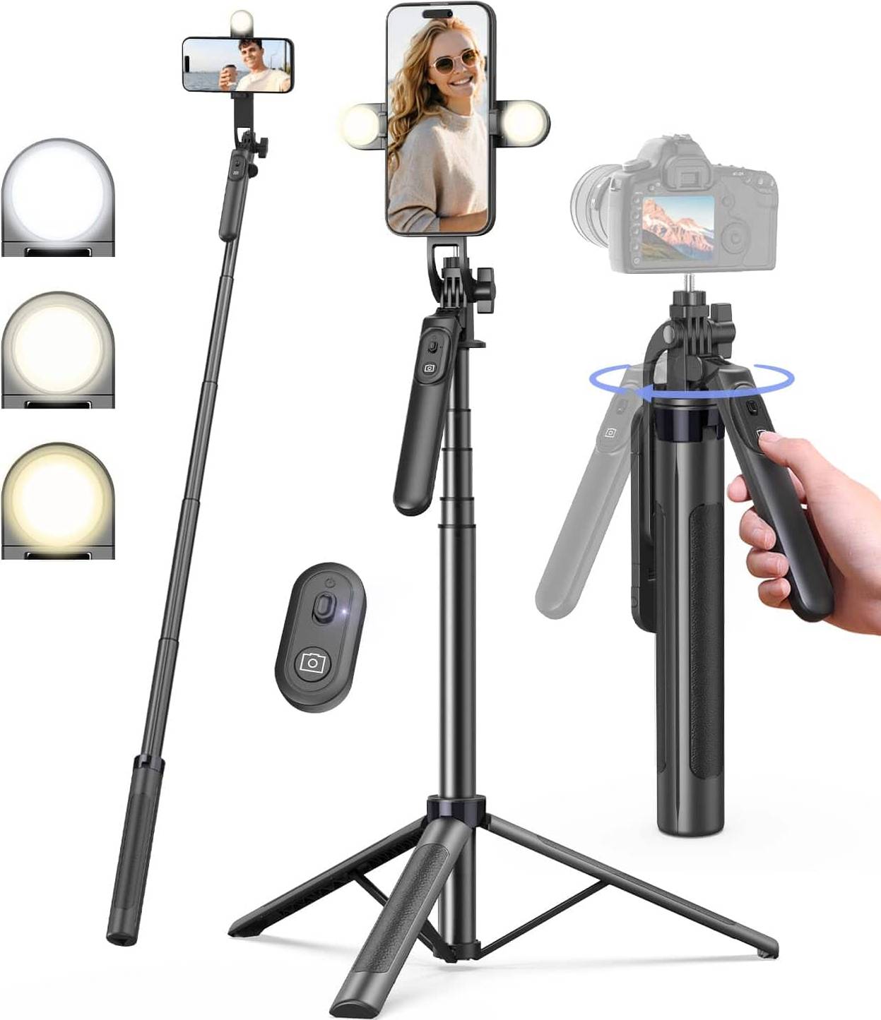 Iphone tripod Vlogging Kit For Iphone Android Auto Face Tracking Tripod