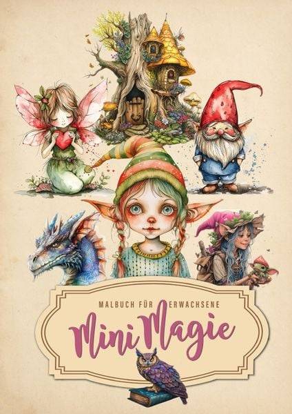 Monsoon Mini Magics Coloring Book