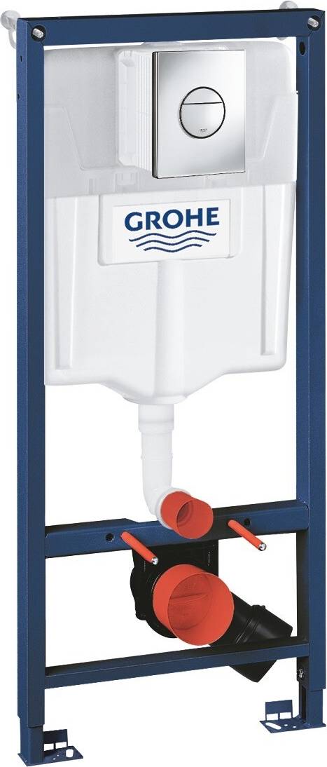 Grohe rapid sl toilet Grohe Frame Cistern Rapid Sl 3 In 1 Wc Set