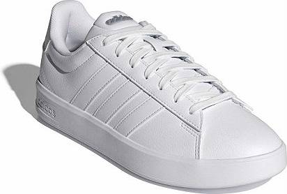 adidas Grand Court Base3.0 Trainers - Wht/Wht/Gold