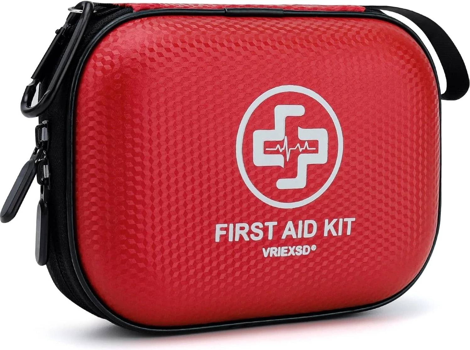 Mini First Aid Kit 150 Piece Hard Shell Medical Kit