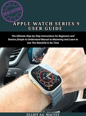 Apple watch 9 Apple Watch Series 9 User Guide Paperback