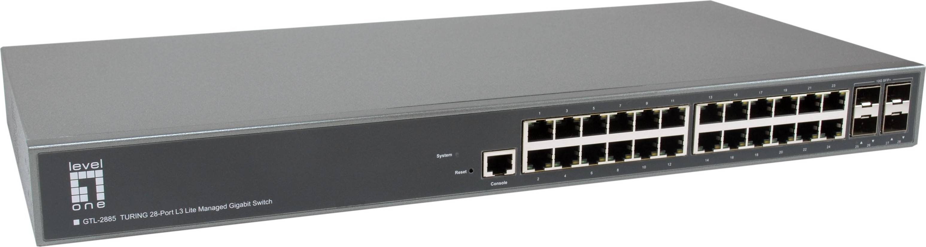 LevelOne GTL-2885 L3 Gigabit Ethernet Rackmount
