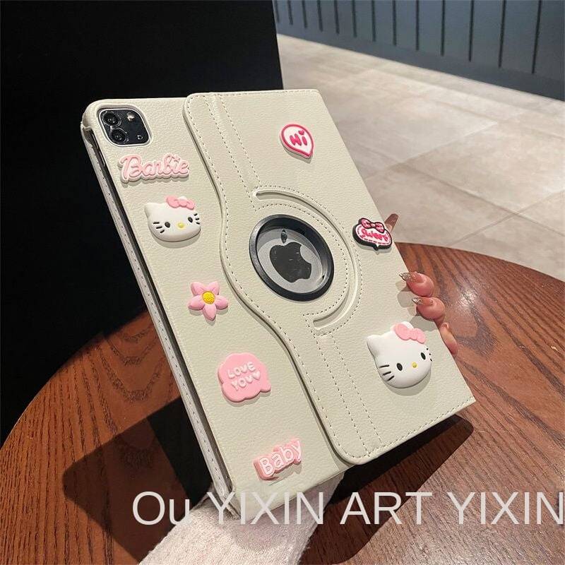 Cartoon Hello Kitty Tablet Cover 10.2 Inch