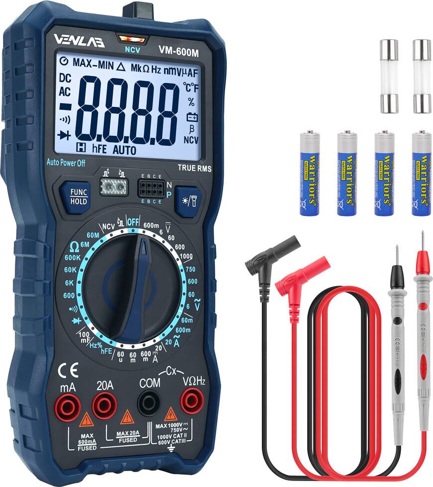Digital Multimeter TRMS 6000 Counts