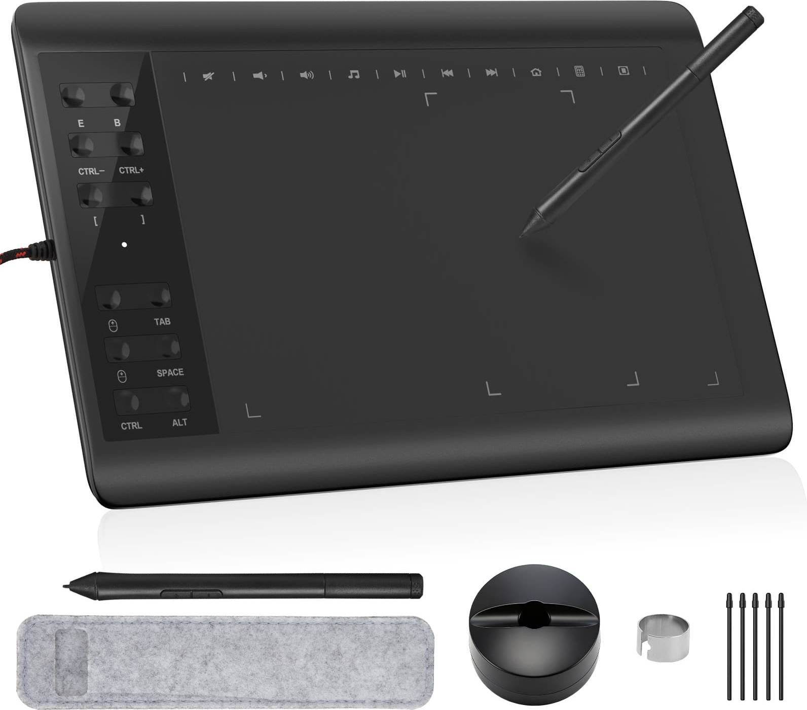 Graphic drawing tablet Image Graphics Drawing Tablet 10 x 6 Inch