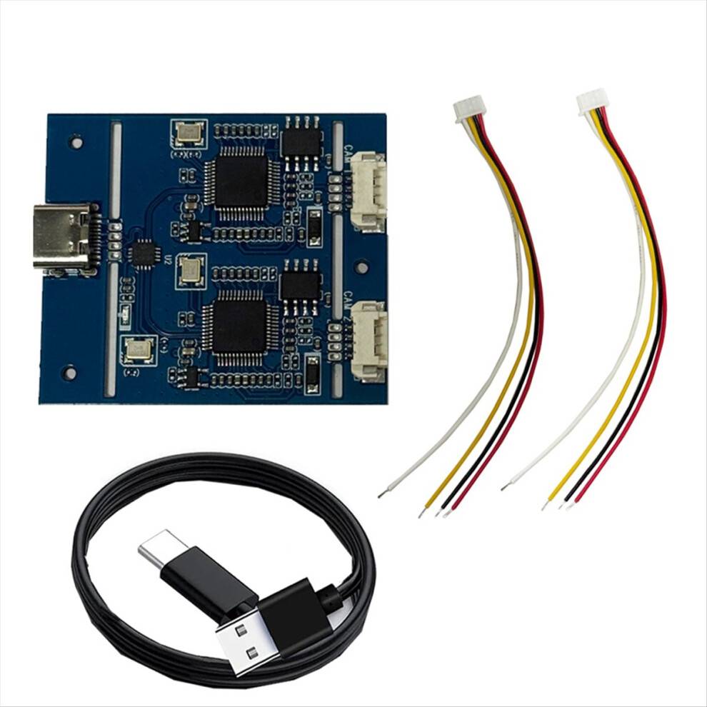 Jehiatek 2 Channel AV CVBS Video USB Card Module