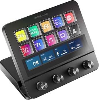 Mars Gaming Msd-Pro Stream Control Center Clear