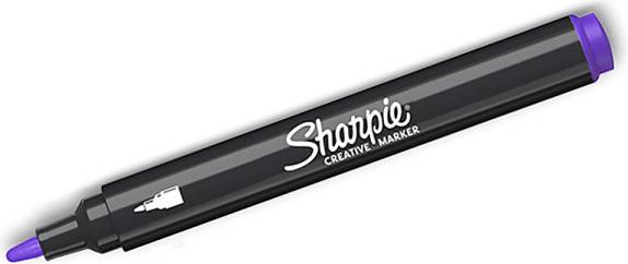 Sharpie Akrylpenna Rund Spets Lila