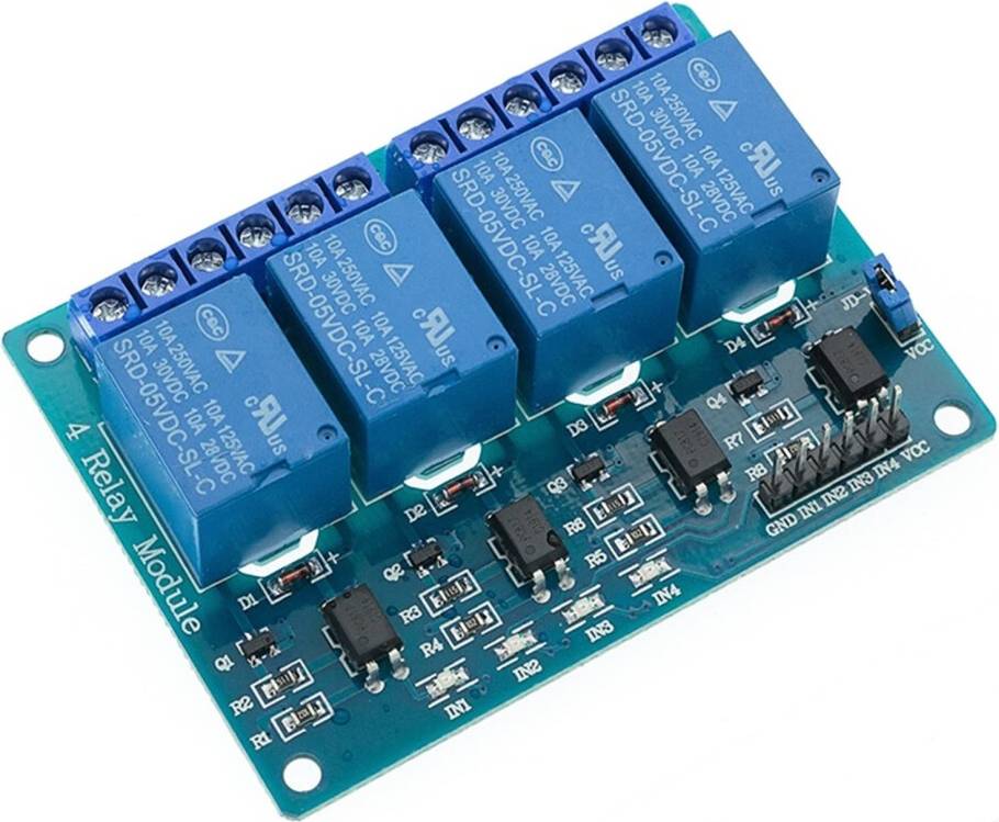 5V Optocoupler Relay Module 1 2 4 8 Channel Board