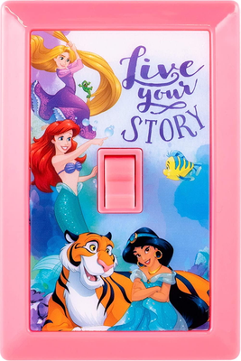 Light switch with light Jasco Princess LED Night Light Switch Night Light