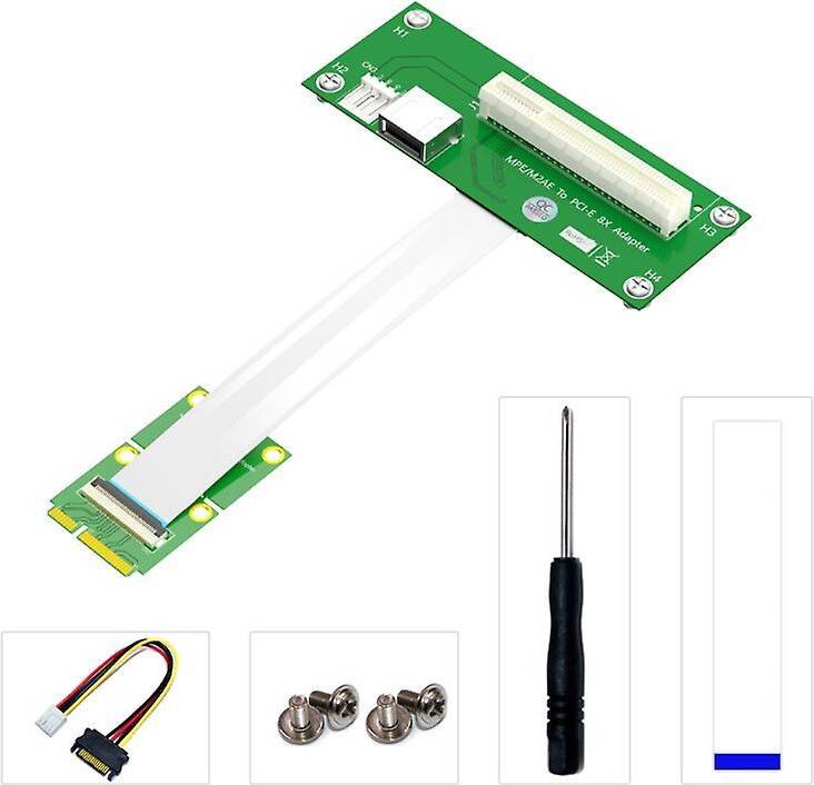 PCI-E 8X Slot USB 2.0 Connector Riser Card