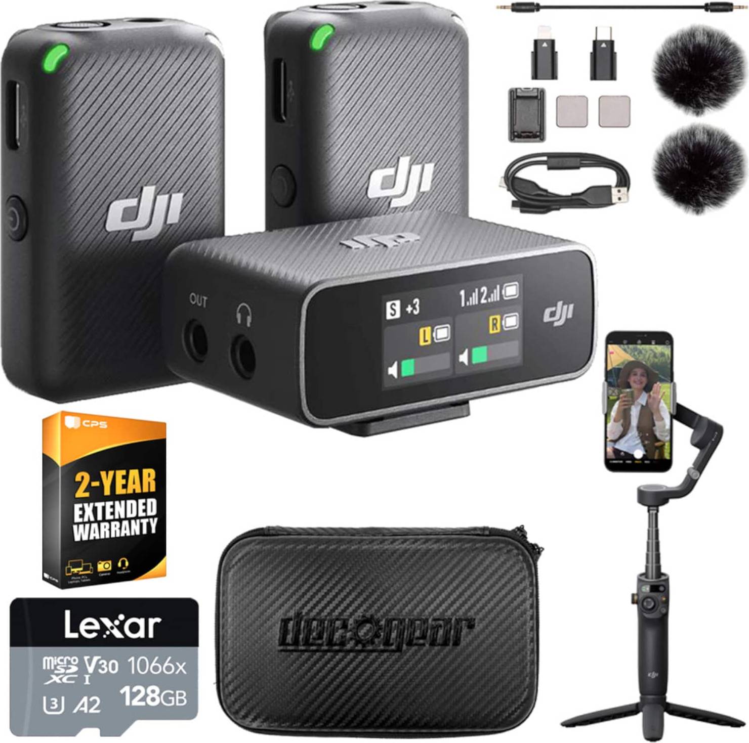 Dji mic DJI Mic Wireless Microphone System Audio Recorder