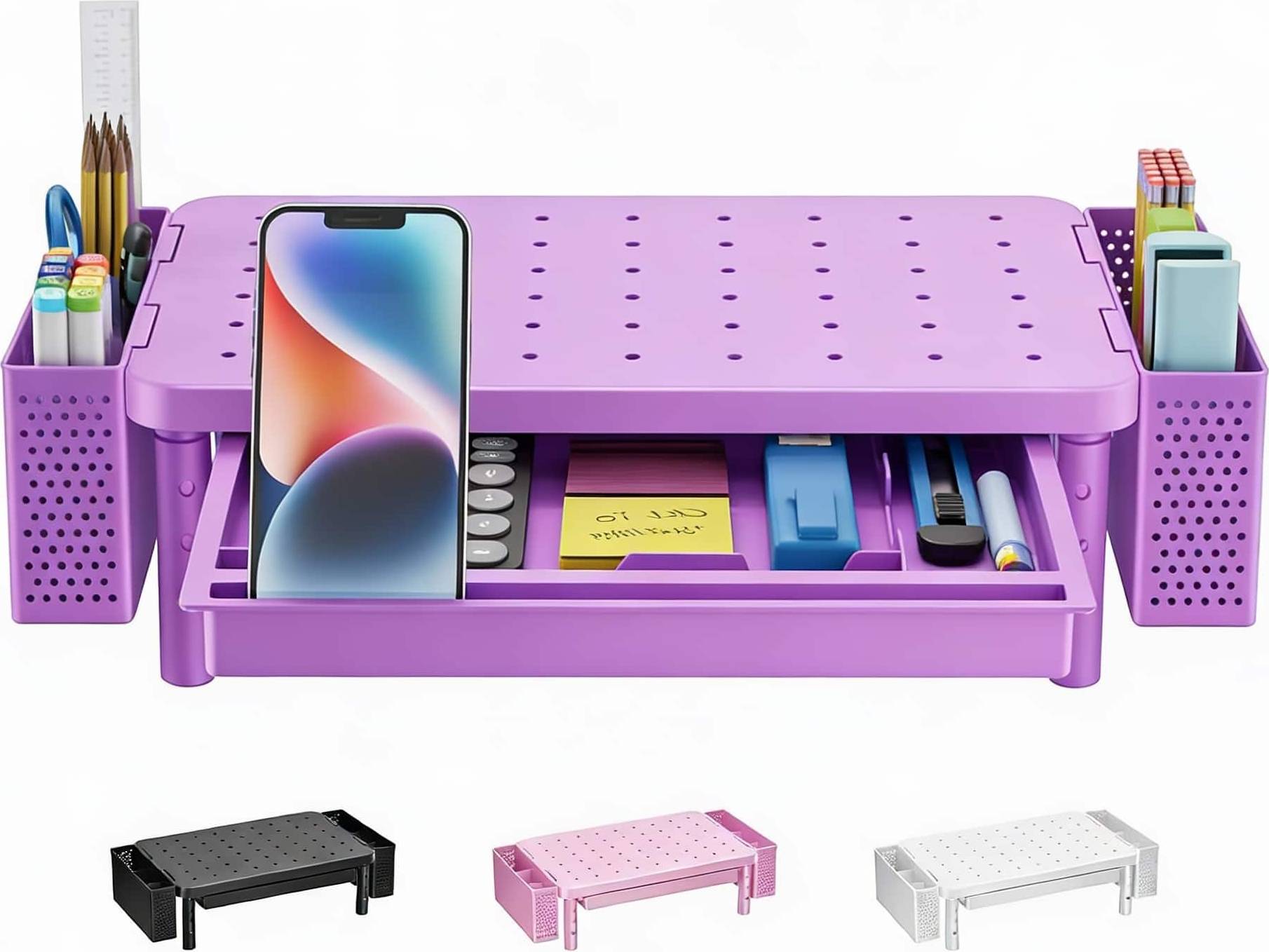 Monitor riser stand CovertSafe Monitor Stand Riser Violet