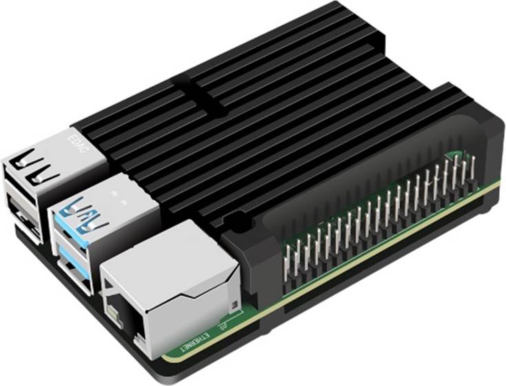 Raspberry pi 4 Raspberry Pi 4 Model B Aluminum Case