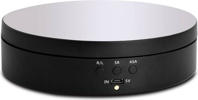Fotografi 360 Graders Rund Automatisk Roterande Fjärrkontroll