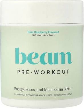 Beam Pre-Workout Blue Raspberry 6.84 oz