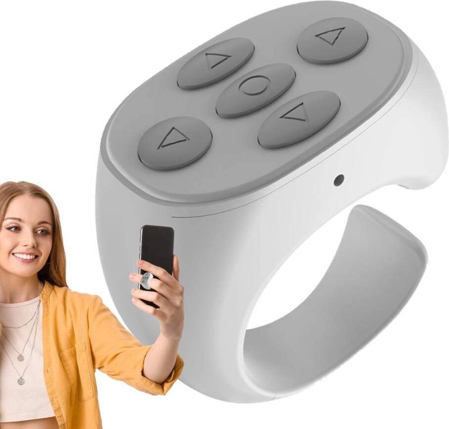 Scrolling Ring Wireless Camera Remote Control