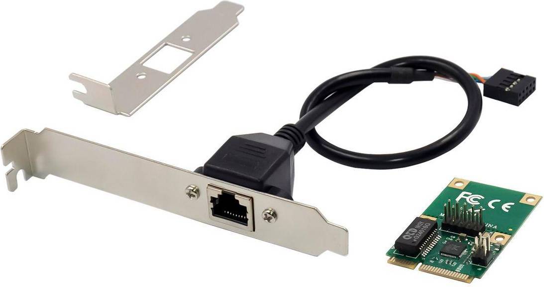 MicroConnect MiniPCIE 8111F Netværkskort RJ45