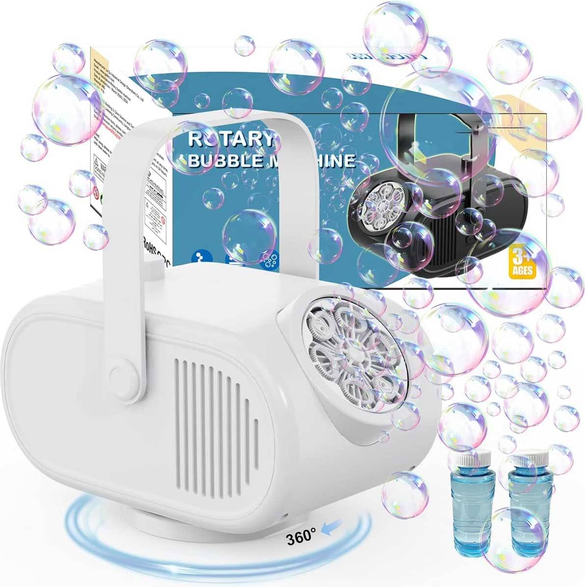 Party bubble machine Automatic Rotating Bubble Blower Machine