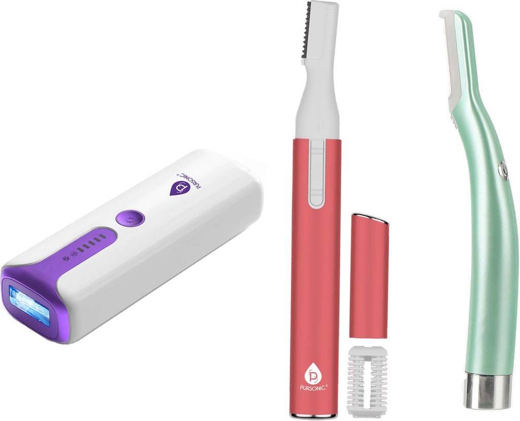 Laser ipl Pursonic IPL Laser Device Precision Grooming Set