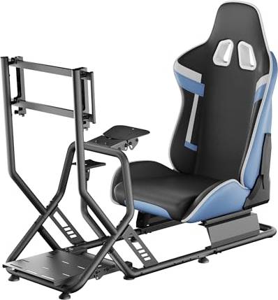 Racing simulator cockpit Wiltec Rennsimulator Racing Cockpit Gaming Sitz