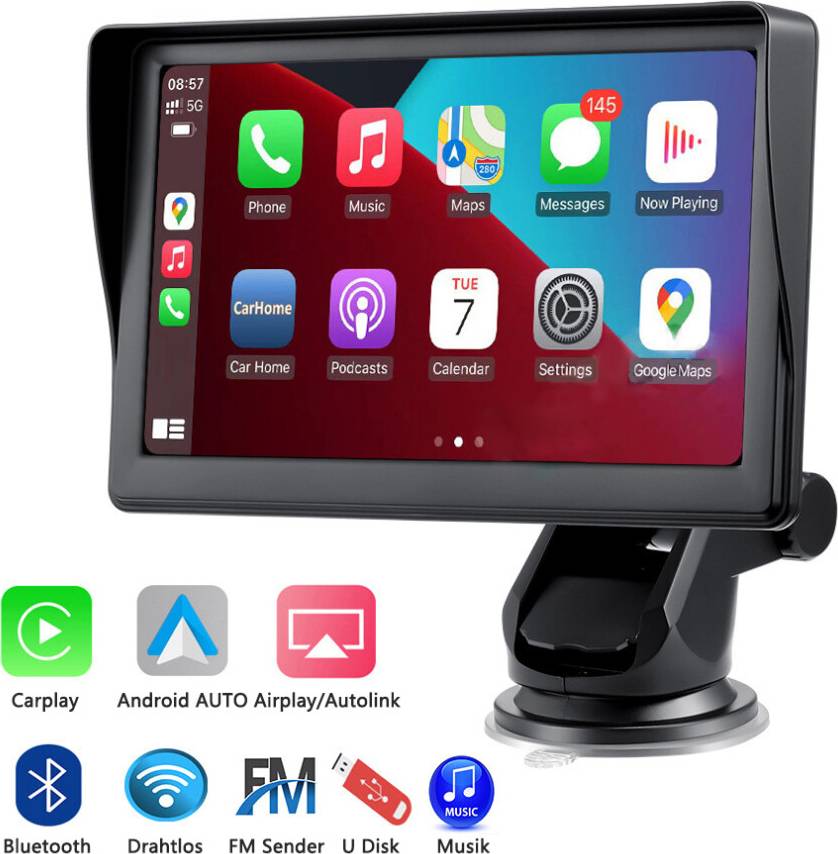 Portable Car Stereo 7 Inch With Touch Screen