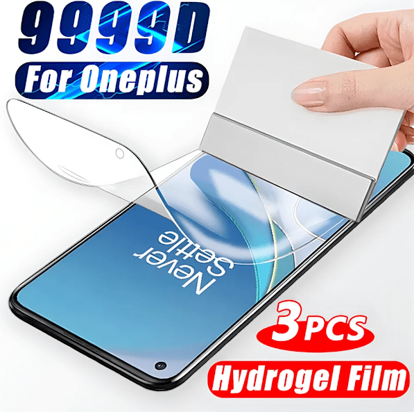 3PCS Full Coverage Hydrogel Screen Protector Film