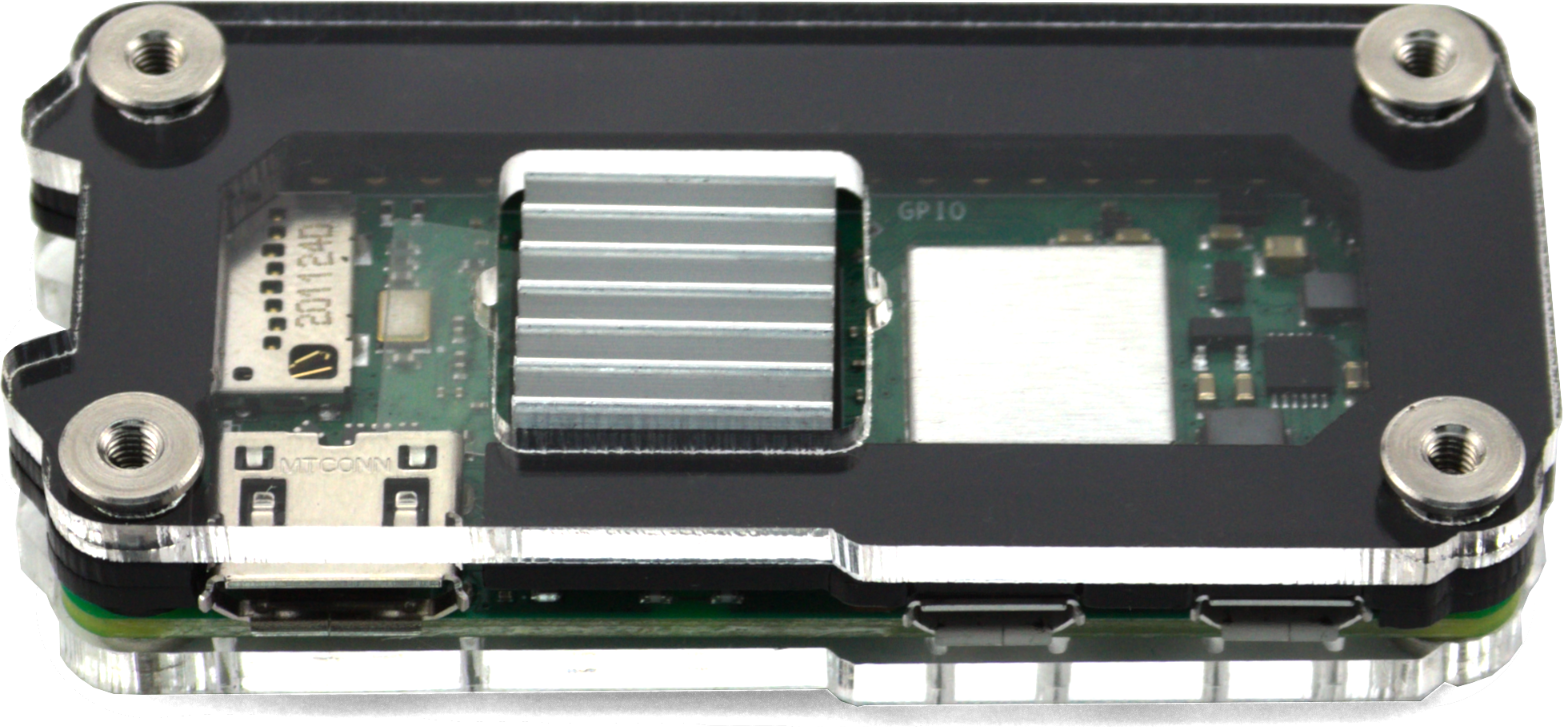 Raspberry pi 2 Zebra Zero Heatsink Case Raspberry Pi Zero 2