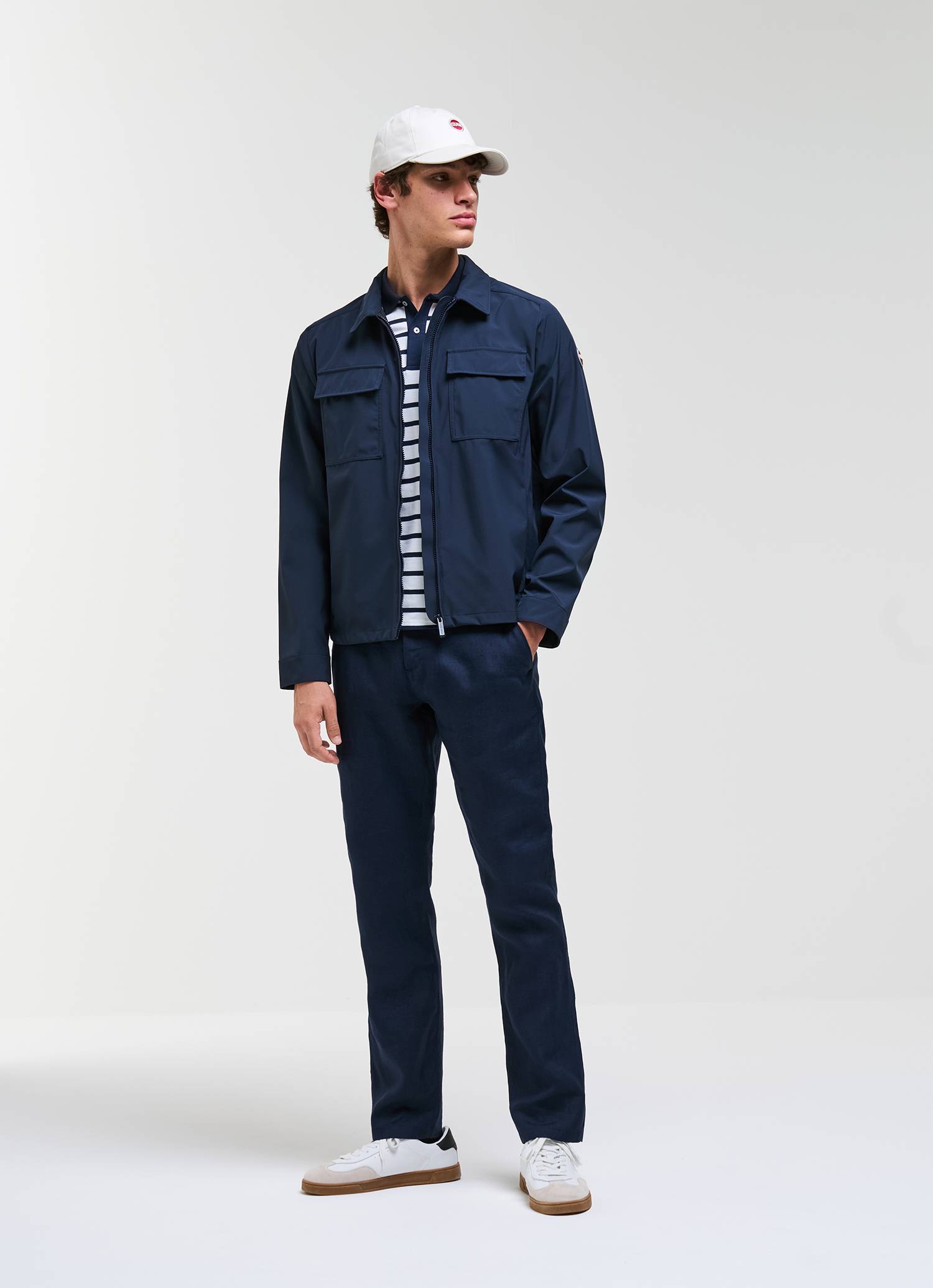 Softshell Shacket - Navy Blue