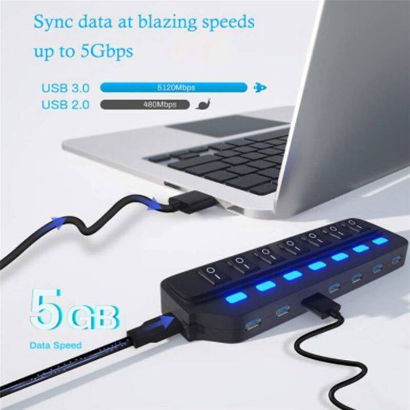 Spactz USB Hub 2.0 Multi Adapter