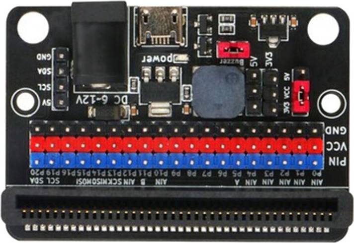 Microbit GPIO Uitbreidingskaart Python IO Bit 5V