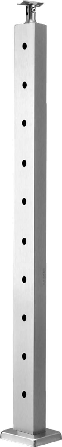 Railings VEVOR Cable Railing Post 36x1x2 Inch Stainless Steel